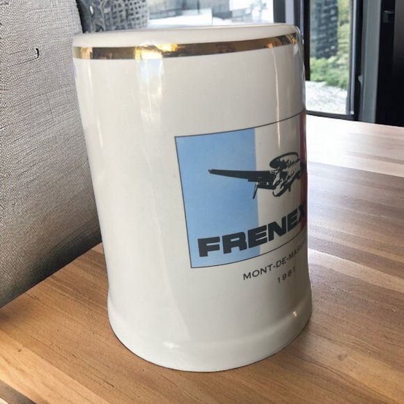 Vintage Grumman Frenex II Mont-De-Marsan 1981 Mug Or Beer Stein Rare Collectible - Picture 4 of 7